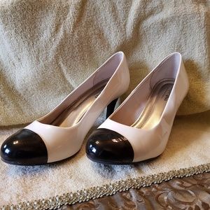 Black Tip Heels